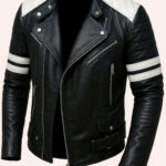 Genuine Leather Moto Racer Jacket