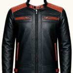 G-R Motor Bike Leather Jacket