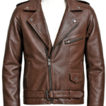 Genuine Leather Motor Bike Jacket