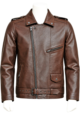 Genuine Leather Motor Bike Jacket - Image 2